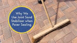 Using Joint Sand Stabilizer When Paver