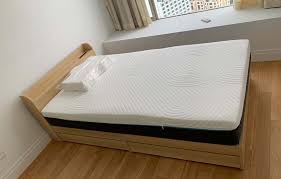 Aube Wooden Drawer Storage Bed Frame