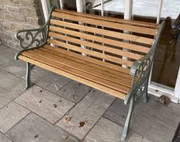 12 Solid Oak Hardwood Garden Bench