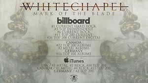 Whitechapel Lands On International Charts For New Album