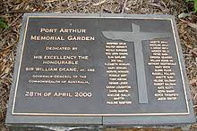 Caption = location of port arthur, where the majority of the shootings occurred location = port arthur, tasmania, australia target = port arthur. Port Arthur Massacre Australia Wikipedia