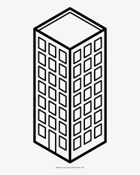 Free for commercial use no attribution required high quality images. Tall Building Coloring Page Outline Image Of Flats 1000x1000 Png Download Pngkit