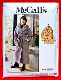 Mccall S Sewing Pattern M8246 Trench
