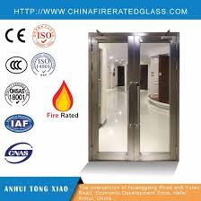 Steel Fire Rated Glass Door For