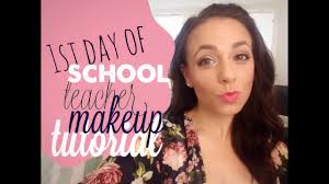 teacher makeup tutorial