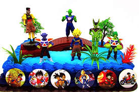 We've updated our privacy policy. Dragon Ball Z 13 Piece Birthday Cake Topper Featuring 3 Anime Dragon Ball Z Figures And Decorative Accessories Buy Online In India At Desertcart In Productid 81385448