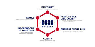 The company was established in 2013 out of the need to consolidate and manage our various companies and businesses. Esas Holding Esas Holding