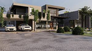 Render Modern House Design 3d Model