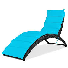 turquoise cushioned portable garden