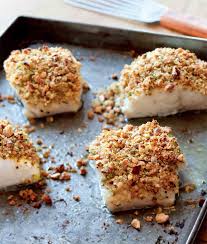 baked fish with lemon bread crumbs