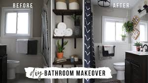 easy small apartment bathroom makeover