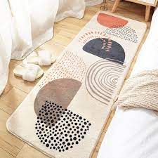 home floor carpet strip bedside fleece