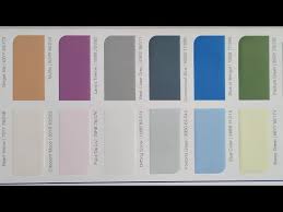 Interior Colour Chart