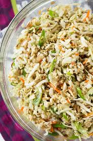 chilled asian ramen salad to bring to a