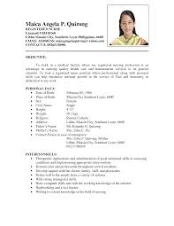 Certified Nursing Assistant Resume Sample nursing resume template   free  web resources