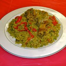 rice with en peruvian arroz con