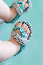 perfect crochet baby flip flops you can