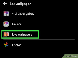 how to get live wallpaper on android