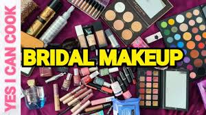 my bridal makeup kit yes i can cook