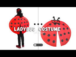 how to make a ladybug costume with