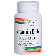 Vitamin b12 can be found in foods such as meat research suggests that people who consume more vitamin b12 in their diet or those who take vitamin b12 supplements do not have a reduced risk of. Vitamin B12 1000 Mcg Sublingual Solaray Antiaging Shop