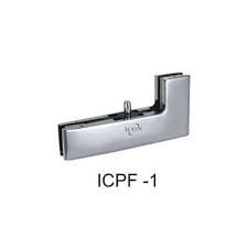 Icon Ss Glass Door Patch Fitting Chrome