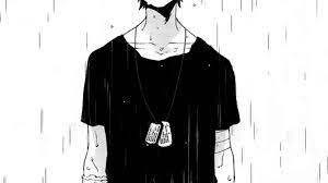 Anime boy sad and rain silver and white envyy9 picture 122758634. Sad Anime Boy Rain Anime Wallpaper Bad Boy 1920x1080 Wallpaper Teahub Io