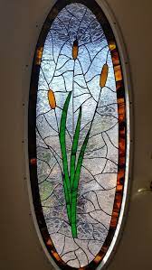 rb 29 insulated oval stained glass door