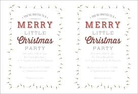 Christmas Party Invite Photoshop Template Invitation Templates Free