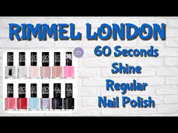 rimmel london 60 seconds super shine