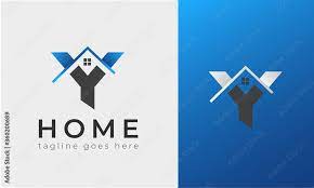 Y Latter Concept House Logo Designs