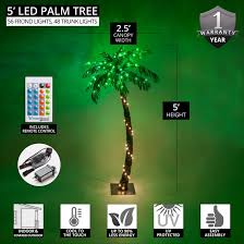 multi function lighted palm tree
