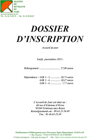 dossier d inscription pdf free