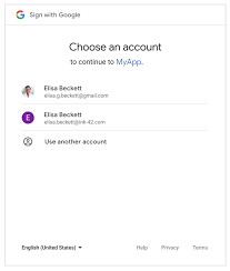 sign in with google on ux