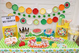 summer party ideas from whole party