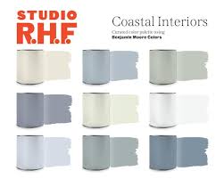 Coastal Interior Paint Color Palette