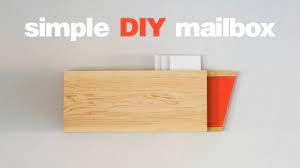 diy mailbox simple woodworking