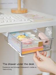 1pc under desk drawer style desktop
