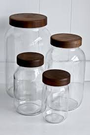 Storage Jars With Hand Turned Lids