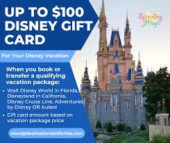 disney gift card for summer 2022 vacations
