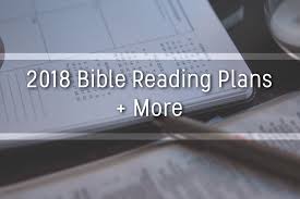2018 Bible Reading Plans More Going To Damascus
