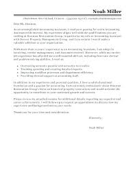 Cover Letter Accounting Examples Bitacorita