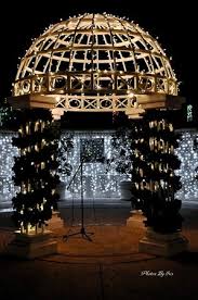 christmas lights at botanical gardens