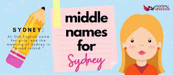 129 amazing middle names for sydney