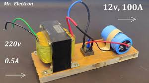 12v 100a dc from 220v ac for high