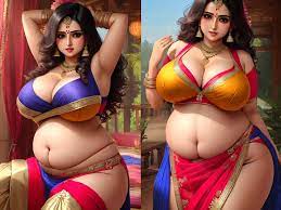 hd images: Saree,Huge boobs, big belly, Wide navel.