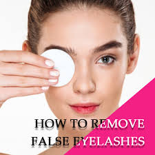 false eyelashes without makeup remover