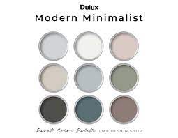 Modern Minimalist Dulux Paint Palette