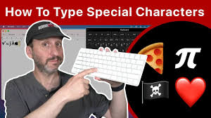 special characters on a mac