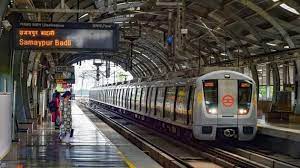 delhi metro resumes services on delhi